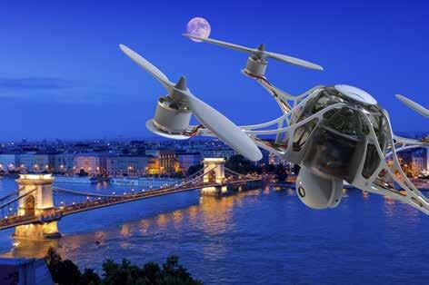 DRÓNOK HARCA A DUNA FELETT Robotika és drónok A Tudományok Fővárosa keretein belül látványos drónversenyt szervezünk.