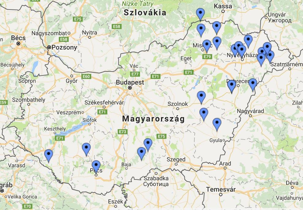Roma lányok iskolaelhagyásának megelőzése - 2015 A nyertes pályázók között egyházi, civil és helyi önkormányzati