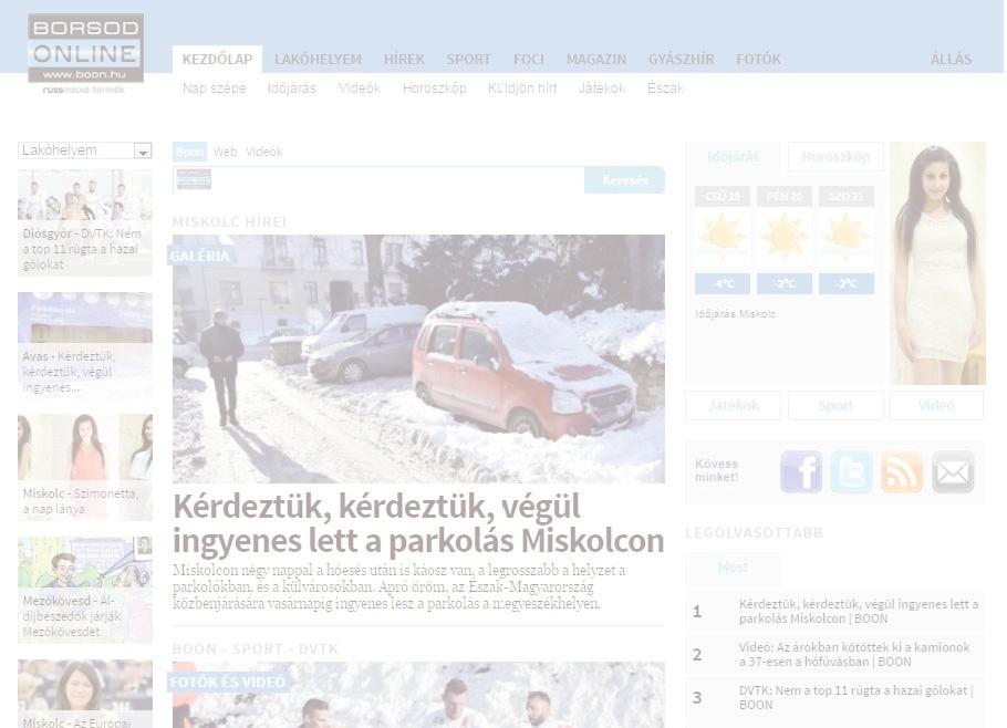 Interstitial az oldal betöltése előtt, az oldal tartalmát megelőzve illetve elfedve megjelenő prémium felület.