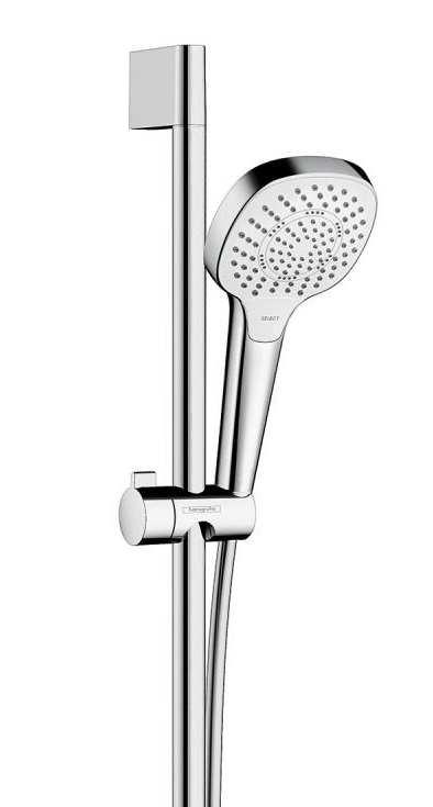 VARIO ZUHANYSZETT FIX TARTÓ + 3 FUNKCIÓS FEJ+ 1,25m CSŐ FALI