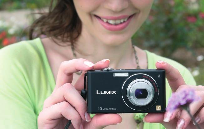 Technológia Lumix digitális fényképezőgépek Tökéletes párosítás: Kiváló képminőség és egyszerű kezelés 25 mm-es