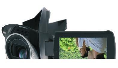 SD/HDD hibrid videokamerák ì ] J SDr-h280 SD/HDD hibrid kamkorder 3CCD-rendszerrel Leica Dicomar objektív 3CCD rendszer O.I.S. optikai képstabilizátor 2,7 -os wide LCD