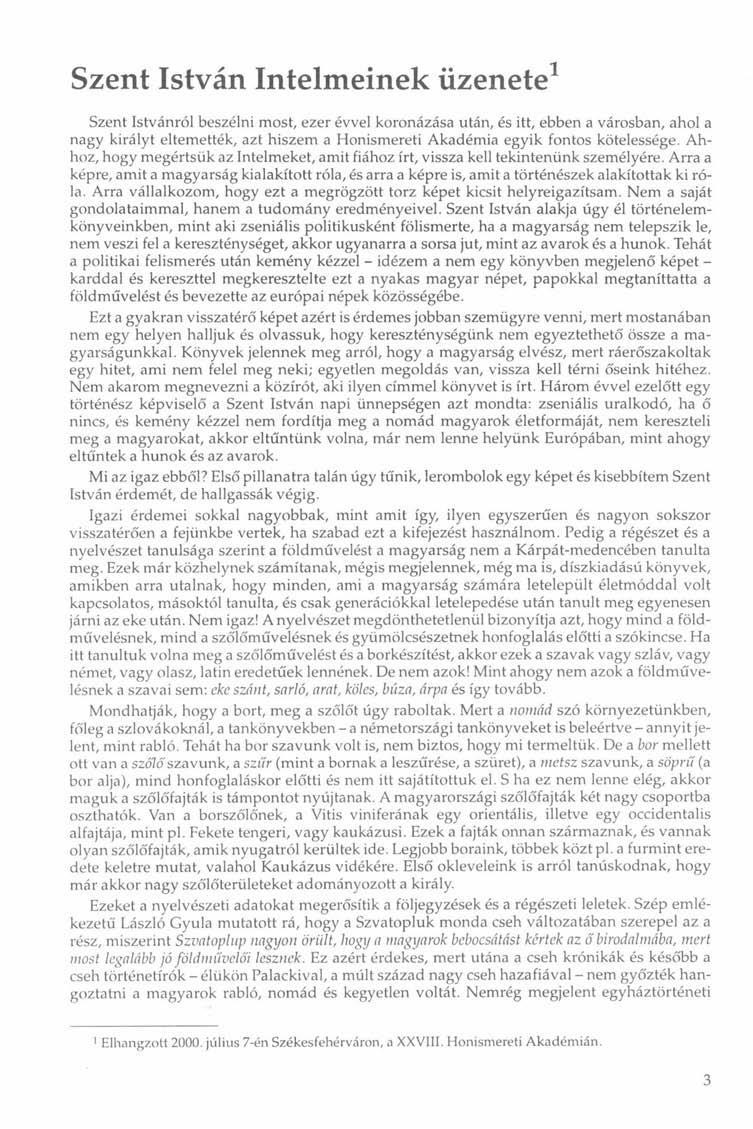 2000/4 HONISMEBEI A HONISMERETI SZÖVETSÉG FOLYÓIRATA XXVIII. ÉVFOLYAM - PDF  Free Download