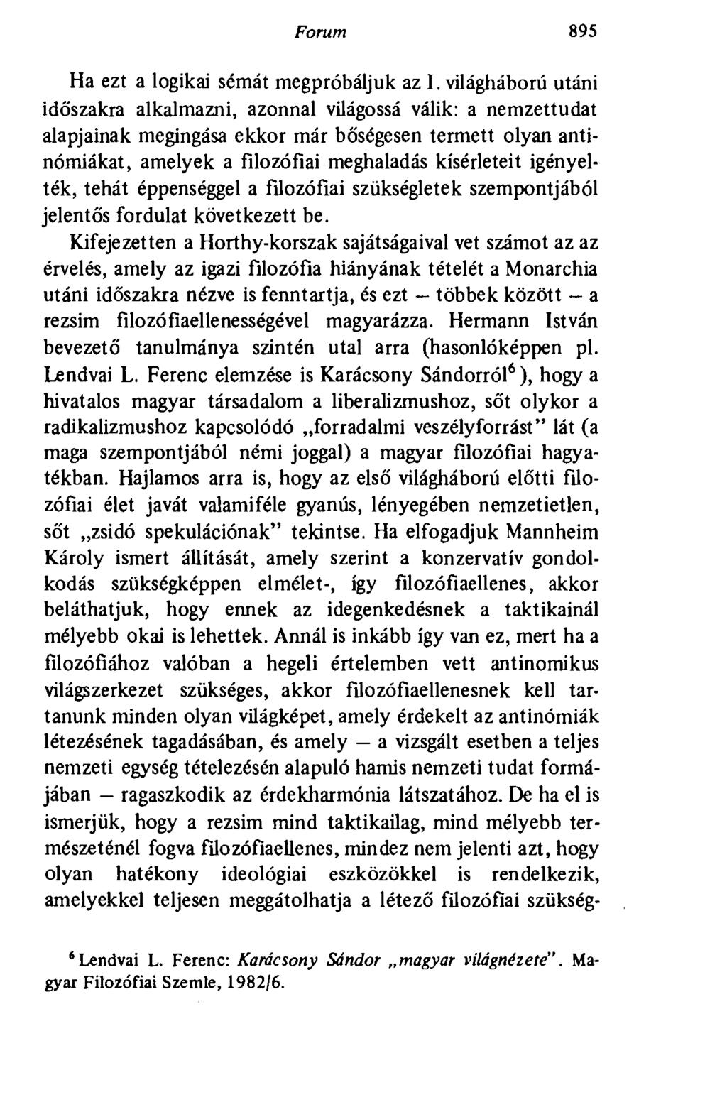 Forum 895 Ha ezt a logikai sémát megpróbáljuk az I.