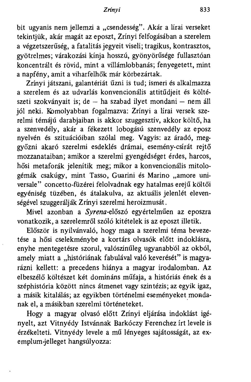Zrínyi 833 bit ugyanis nem jellemzi a csendesség".