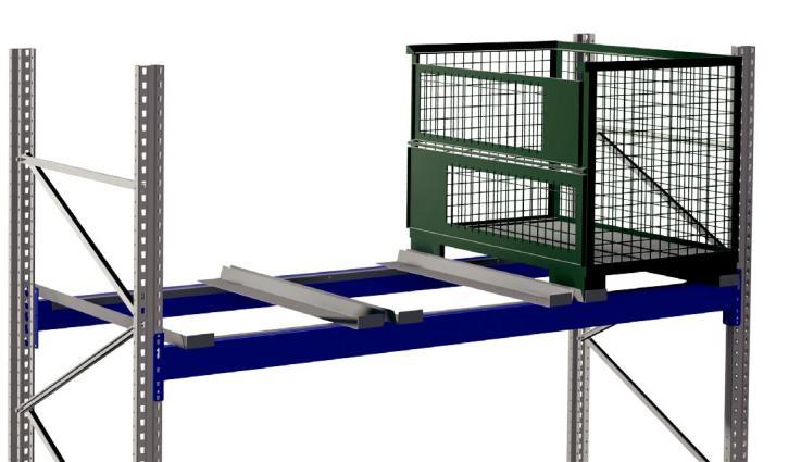 Teherbírás/db mm kg Rendelési szám 800 430 PTA08L 1100 410 PTA11L Rácskonténer