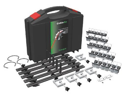 Összekötő készlet alap modul CableGo Cikkszám 143424 17-részes 341, 40 SysCon Behúzó rendszer CableGo