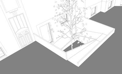 DEGROWTH AND NOHA NOHA s intended funcional expansion on the significantly increased floor area requires re-evaluation of the currently existing spacial structure.