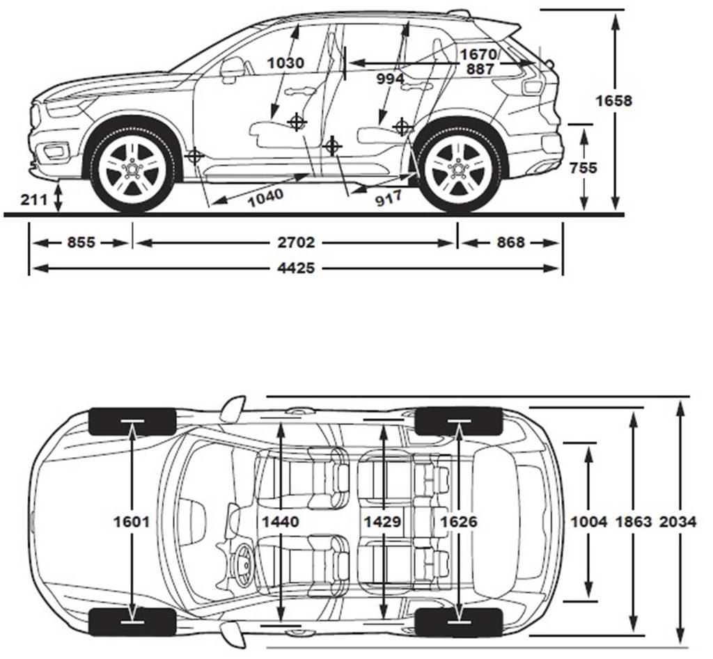 7 VOLVO XC40 MŰSZAKI ADATOK T5 AWD AUT D4 AWD AUT MOTOROK START/STOP START/STOP Motortípus 4hengeres, 16 szelepes, 4hengeres, 16 szelepes, közv. befecsk.