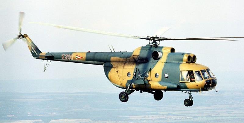 3. kép: Mi 8 típusú szállítóhelikopter. 56 A helikopterek MN 86. Önálló Helikopter Ezrednél 57 történő rendszeresítését, 1968.