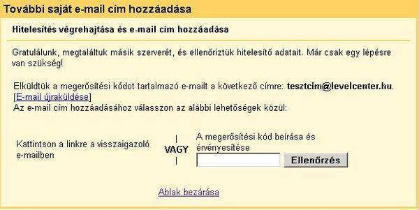 (opcionális). A továbblépéshez kattintson a Következő lépésre. 3. SMTP beállítások Fontos!