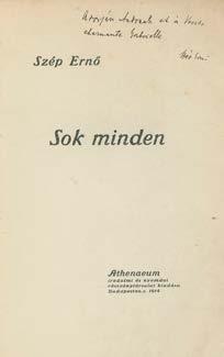 Központi Antikvárium 33 257. Illyés Gyula: Csizma az asztalon (Bp., 1941.) Nyugat. 161+(2)p. Első kiadás. Vas Istvánnak dedikált példány. Kopottas gerincű, kiadói félvászon-kötésben. 258.