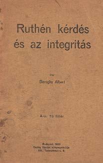 38 Központi Antikvárium 307. Moldován Gergely, dr.: Magyarok, románok. (A nemzetiségi ügy kritikája.) Kolozsvár, 1894. Gombos és Sztupjár ny. 124p. Korabeli félvászon-kötésben. 308.