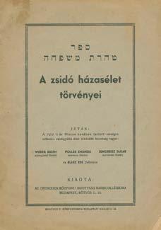 Szerkesztik: Dr. Szabolcsi Lajos Dr. Eulenberg Salamon. I. A magyar zsidóság szerepe az 1919-es ellenforradalomban. Bp., 1921. Pesti Izr. Hitközség. 15p. Javított, kiadói papírborítóban. 188.