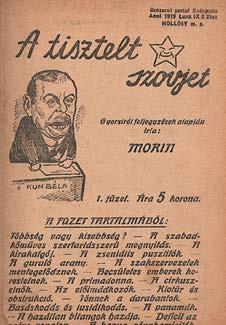 Józsefnek dedikált példány. Aranyozott, kiadói vászonkötésben. 352. Proklamation der Regierung der ungarischen Volksrepublik an alle Völker nicht ungarischer Zunge.