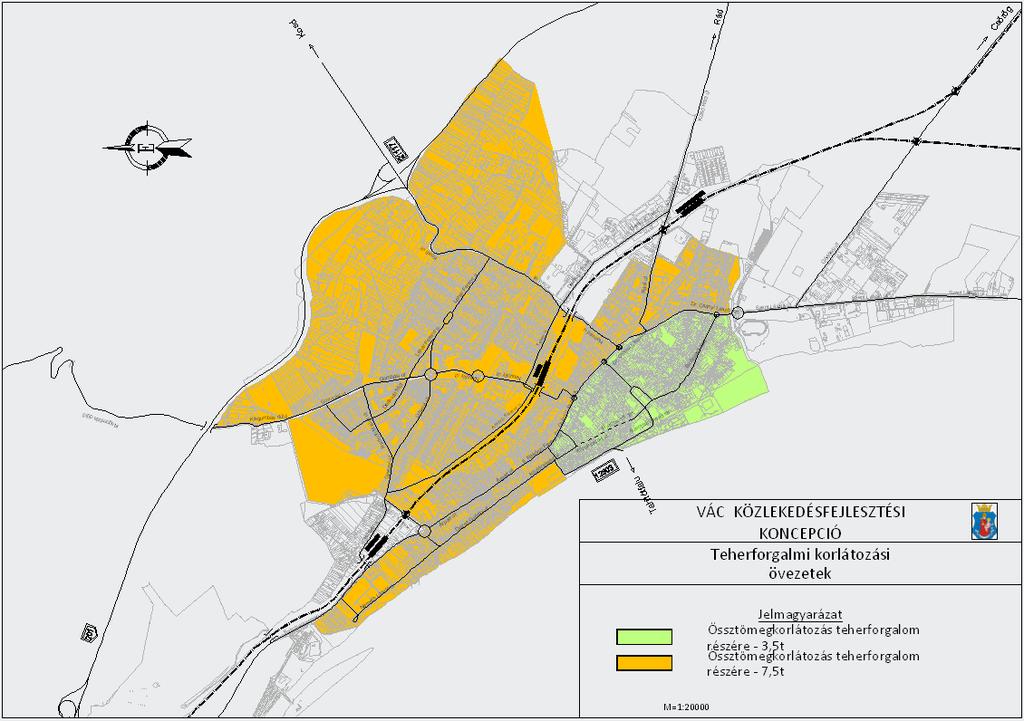 Kapcsolódó projektek Felelős (hatáskör) Leírás Vác Város Önkormányzata Az övezetek határán lévő táblák egységesítése, pótlása szükséges.