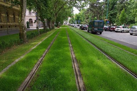 ültetett fák jelenléte (2 pont); gondozott gyepesített területek fákkal. Fotók: Karancsi Z. (2016) 5. ábra. A városban található vizuális konfliktusok egy része.