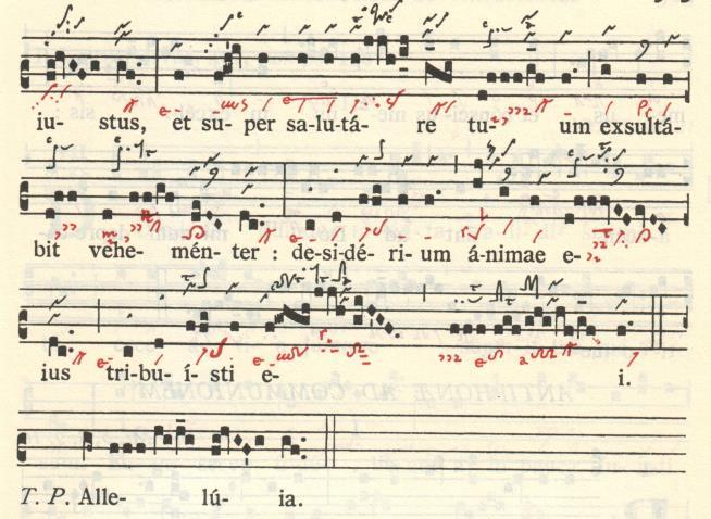 Offertorium Uram, a te erődben vigad