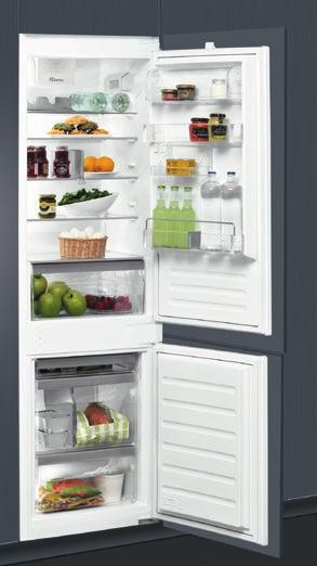 rövidebb elkészítési idő alatt /db 195/80 liter hűtő/ 195/80 liter hűtő/ WHIRLPOOL RT 6503/ * BÉPÍTHTŐ KOMBINÁLT
