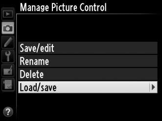 J Az egyéni Picture Control beállítások megosztása A ViewNX 2, vagy a külön megvásárolható szoftverek, mint például a Capture NX 2 alkalmazásokhoz rendelkezésre álló Picture Control Utility