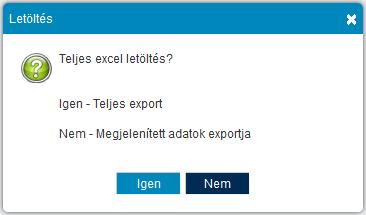 felhasználó, dátum intervallum, tevékenység) a találati lista tartalmazza a