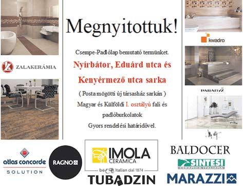 Roletták, harmonikaajtók Párkányok, króm- és rézküszöbök.