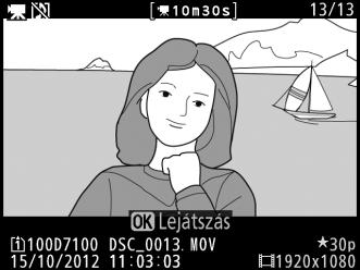 A A 2 ikon A 2 ikon akkor jelenik meg teljes képes és videó