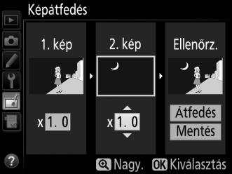 4 Állítsa be az erősítést. Jelölje ki az 1. kép vagy 2.