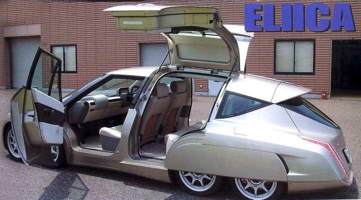 Electric LIthium-Ion Car 2003. alkalmazta.