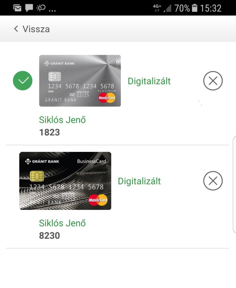 Új bankkártya igénylés Speciális SIM kártya Mobilszolgáltató digitális tárcája =