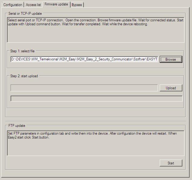 A betöltés megkezdésekor megjelenik a Wait for bootloader üzenet, majd hamarosan a Sending file, please wait felirat is.