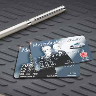 MercedesServiceCard. Az ingyenes MercedesServiceCarddal egész Európában készpénzmentesen tankolhat az UTA-hálózat több mint 37 000 gázolaj töltőállomásánál, vonzó feltételekkel.