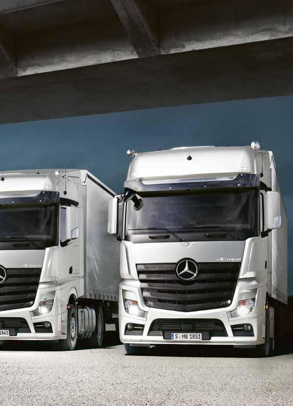 Mercedes-Benz a távolsági fuvarozásban. Mercedes-Benz a távolsági fuvarozásban.
