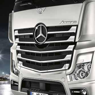 Extrák minden napra. Sokoldalú, funkcionális, szép és motiváló a Mercedes-Benz Eredeti Tartozékok számtalan módon elősegítik, hogy Actrosával a távolsági fuvarozás könnyebb és kellemesebb legyen.