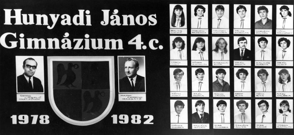 1978-1982 Tablók könyve 1981/82. tanév, IV.