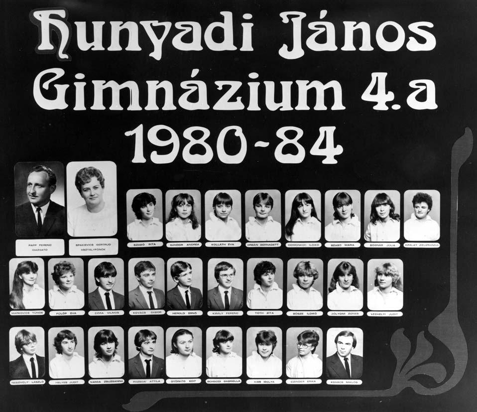 1980-1984 Tablók könyve 1983/84. tanév, IV.