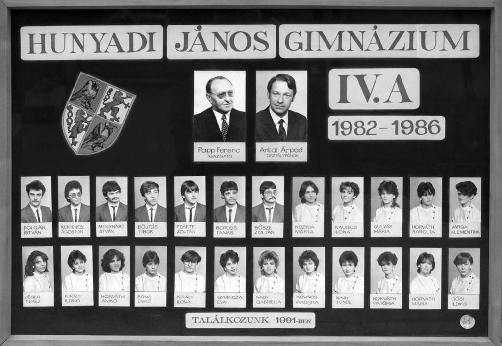 1982-1986 Tablók könyve 1985/86. tanév, IV.