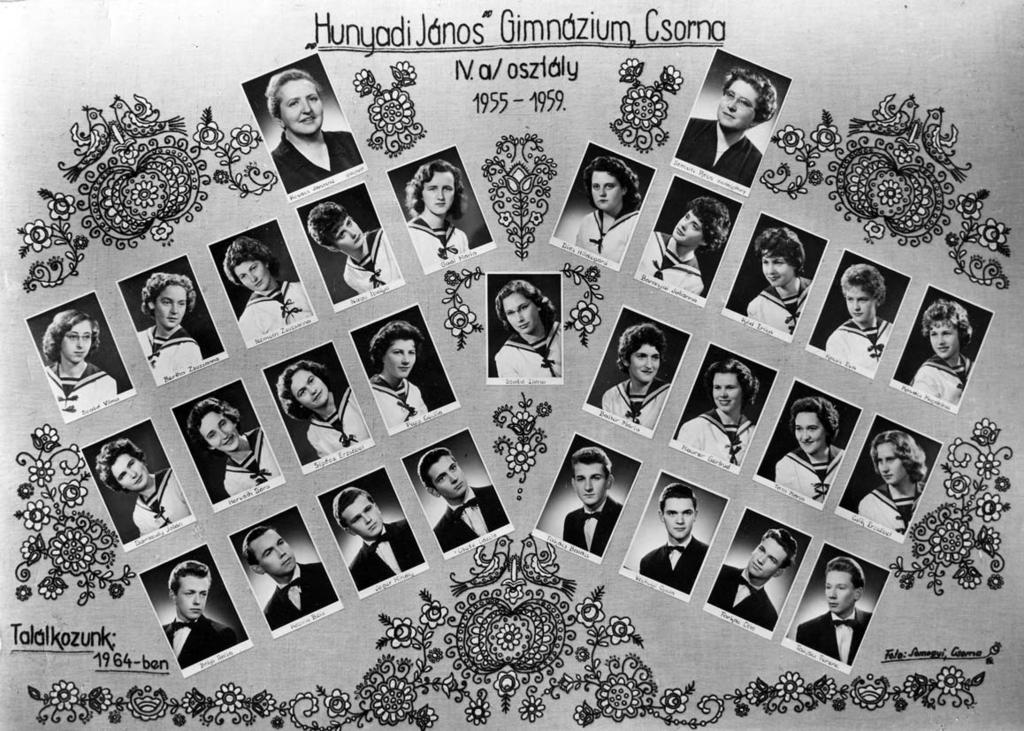 1955-1959 Tablók könyve 1958/59. tanév, IV.
