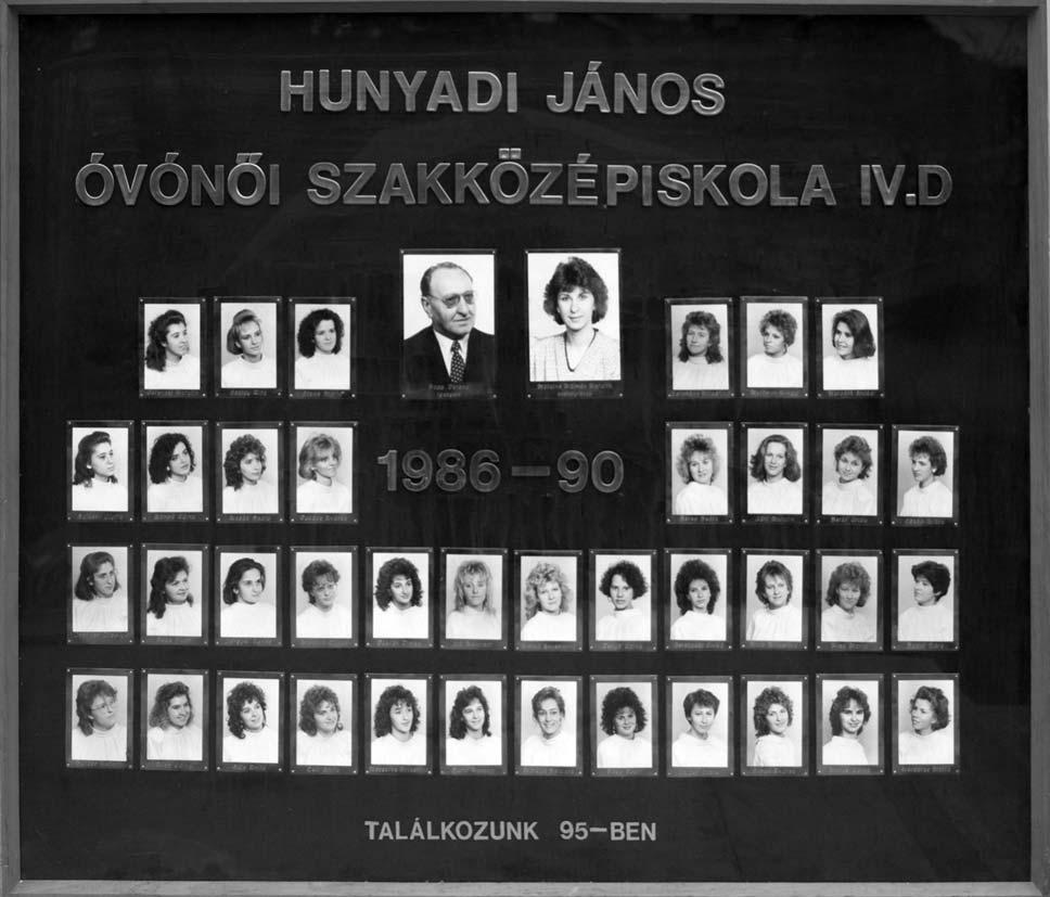 1986-1990 Tablók könyve 1989/90. tanév, IV.