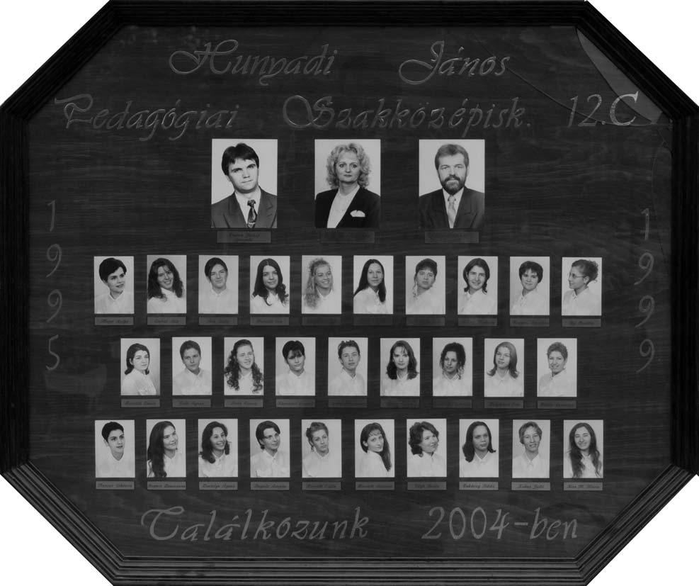 1995-1999 Tablók könyve 1998/99. tanév, 12. C diák névsor!