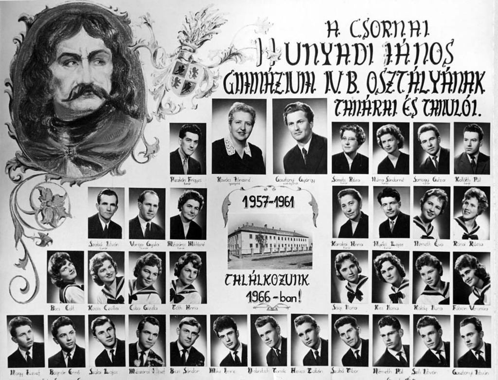 1957-1961 Tablók könyve 1960/61. tanév, IV.