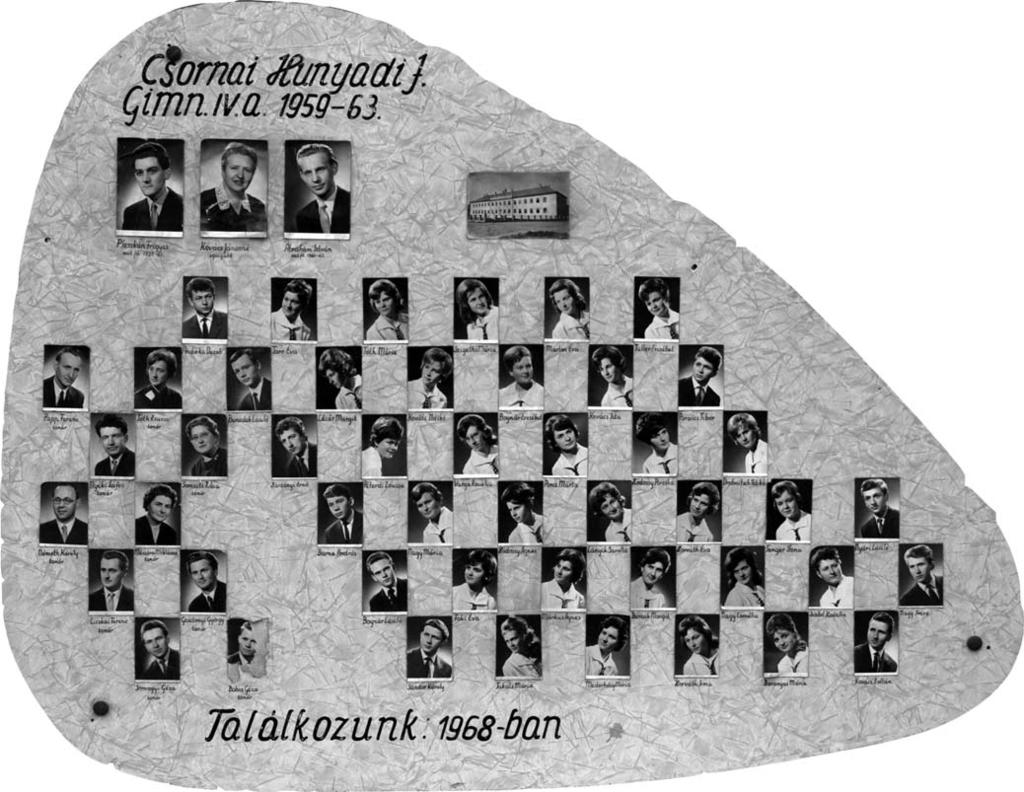 1959-1963 Tablók könyve 1962/63. tanév, IV.