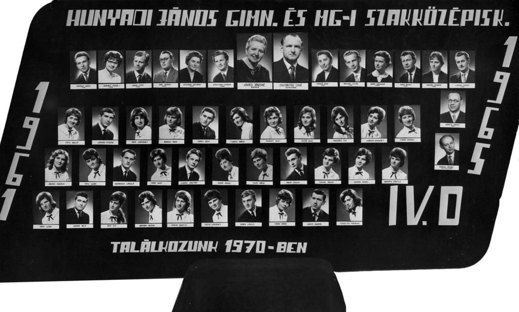1961-1965 Tablók könyve 1964/65. tanév, IV.