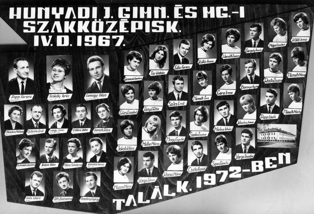 1963-1967 Tablók könyve 1966/67. tanév, IV.
