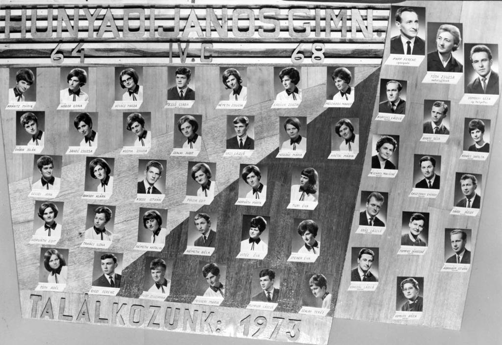 1964-1968 Tablók könyve 1967/68. tanév, IV.