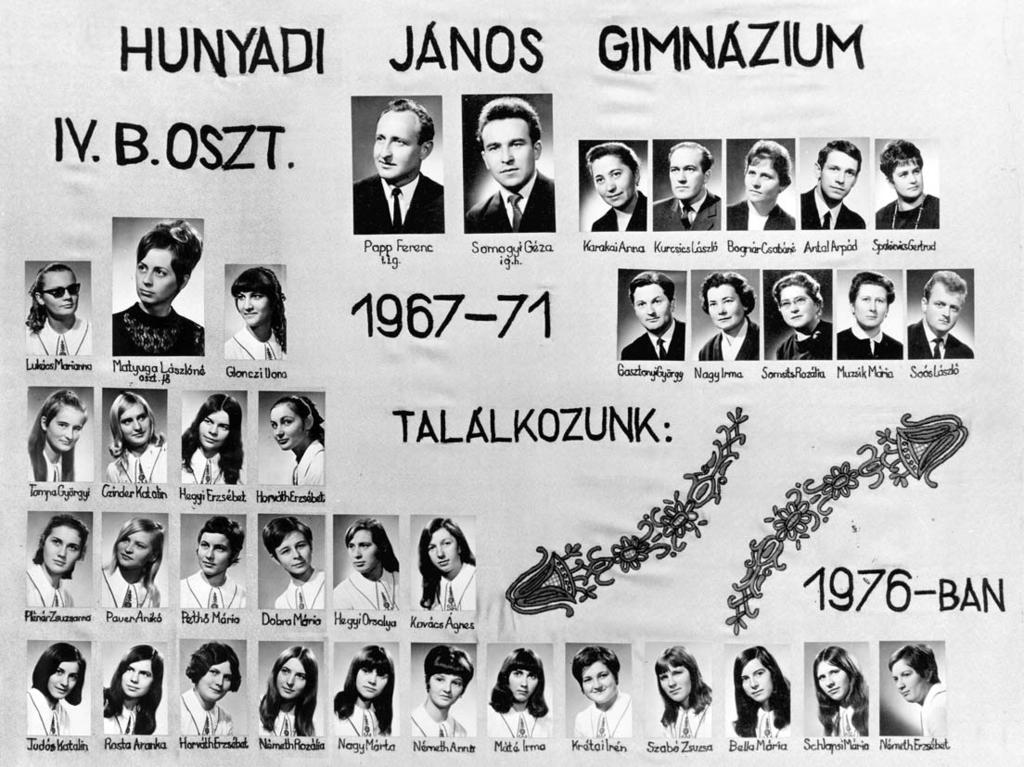 77 1970/71. tanév, IV.