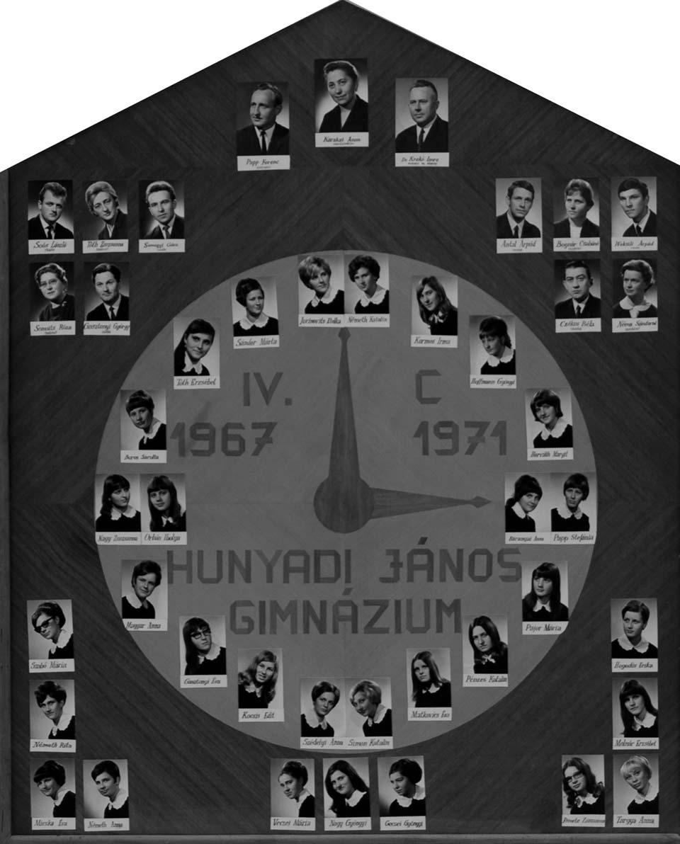 1967-1971 Tablók könyve 1970/71. tanév, IV.