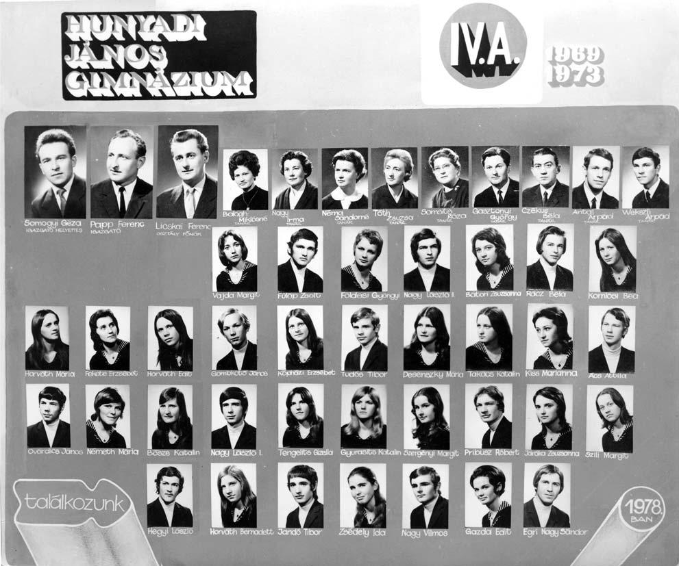 87 1972/73. tanév, IV.
