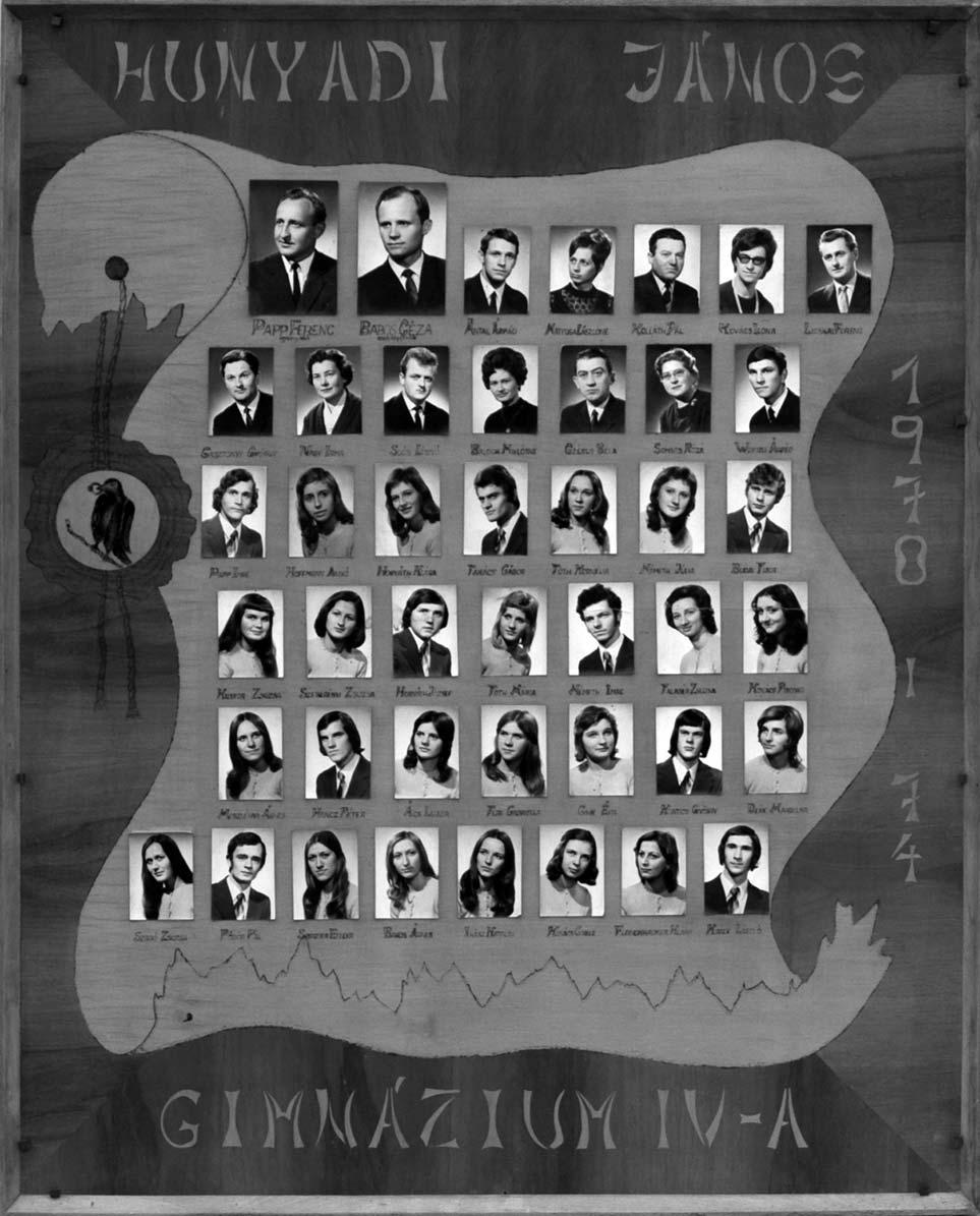 Tablók könyve 1970-1974 1973/74. tanév, IV.