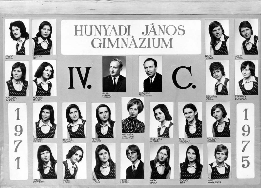 99 1974/75. tanév, IV.